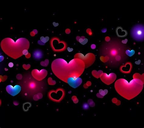 Soooo Me Purple Pink N Blue Heart Wallpaper Colorful Heart Heart Pictures