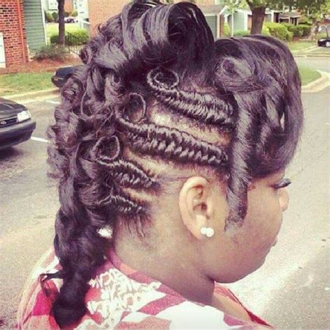 Cute Spiral Curls And French Braids Braided Hairstyles Spiral Curls French Braid