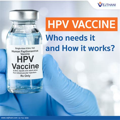 Hpv Vaccine Who Needs It And How It Works Vejthani Hospital