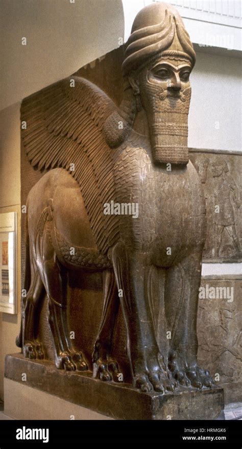 Lamassu From The Palace Of Sargon Ii Assyrians Bc Khorsabad