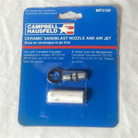 Campbell Hausfeld Ceramic Sandblast Nozzle Air Jet Mp Ebay