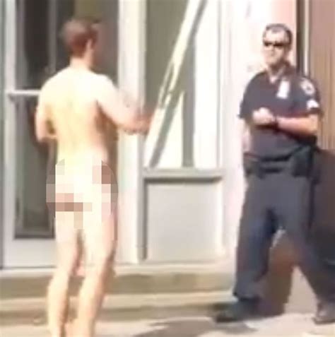 Nsfw Crazy Naked Man Gets Tased By Nypd Breaking