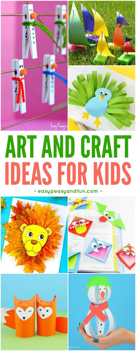 Crafts For Kids Tons Of Art And Craft Ideas For Kids To