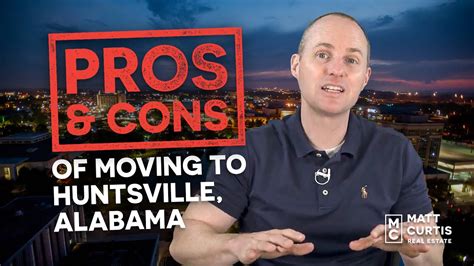 Pros And Cons Of Moving To Huntsville Alabama Youtube