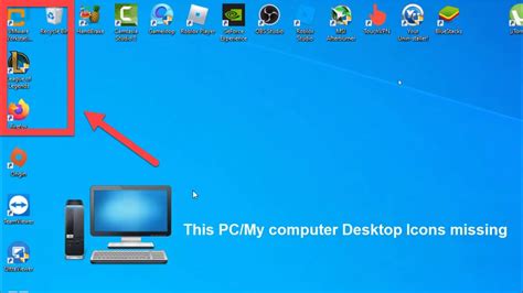 How To Fix This Pcmy Computer Icon Missing In Windows 10 Desktop