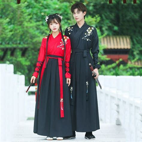 Male Hanfu Cosplay Women Men Ancient Costume Chinese Fashion