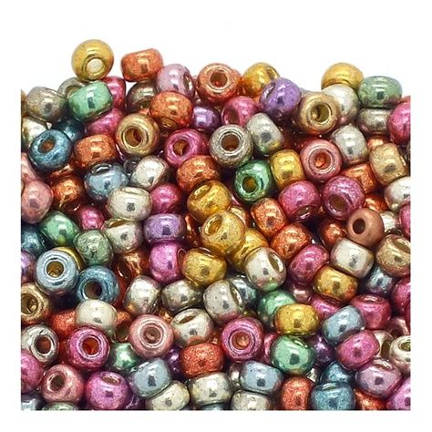 Miyuki Seed Beads 6 0 Duracoat Galvanised Mix Colours 10g Beads And Beading Supplies From