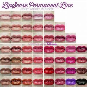 Permanent Lip Color Chart Printable Mesa Perma Blend Permanent