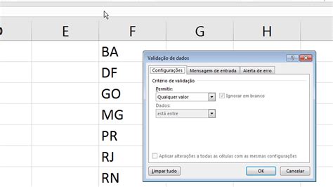 Como Fazer Lista De Dados No Excel B Sico Youtube