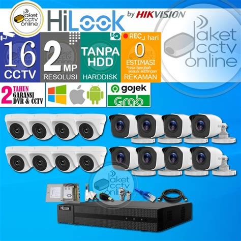 Jual Paket Cctv Kamera Mp Hilook Tanpa Hdd Di Lapak Paket Cctv