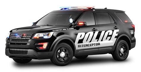 Download Black Ford Police Interceptor Car Png Image For Free
