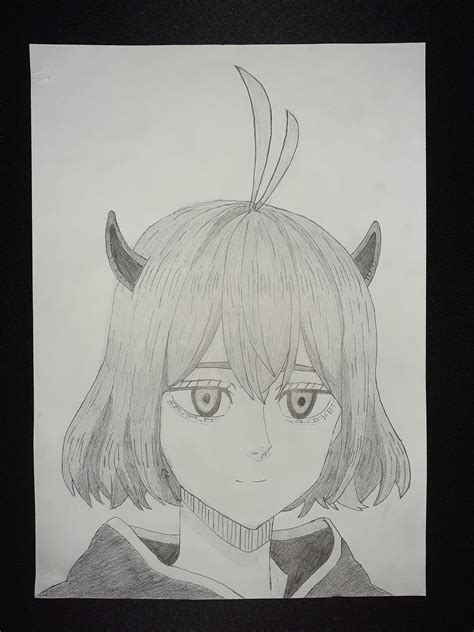 I Just Finished My First Black Clover Fan Art Of Nero I Hope You Like
