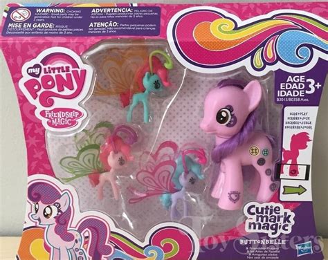 G4 My Little Pony Buttonbelle Toy Sisters