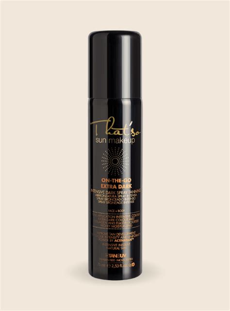 Spray Bronzant Intensiv “on The Go Extra Dark” 75 Ml Beautyfree