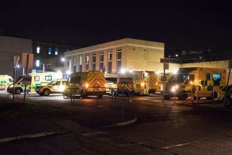 southend hospital declares major incident as ambulances queue up metro news