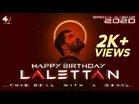 May you succeed in every race of. Happy Birthday MOHANLAL | Lalettan Birthday status 2020 ...