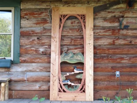 Rustic Screen Doors By Robbinscabin ~ Woodworking