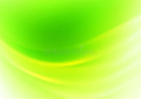 Light Background With Green Light Blurred Spots Stock Vector