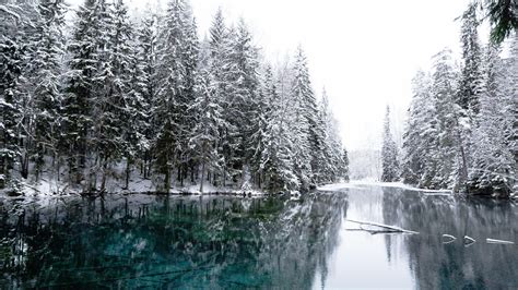 1600x900 Winter Cold Lake 1600x900 Resolution Hd 4k Wallpapers Images