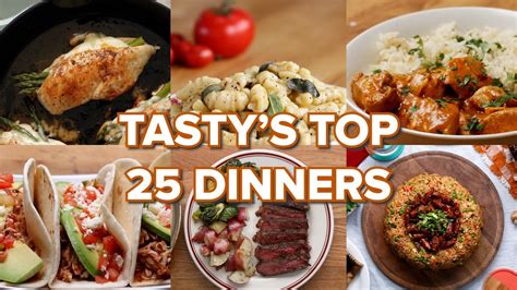 25 Amazing Dinners From Tasty Youtube