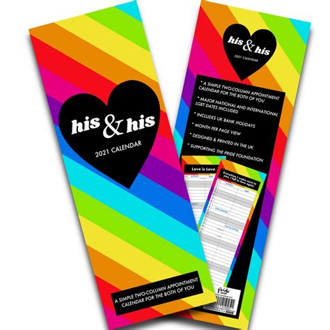 Although attitudes and injustice still remain. His & His Gay Couples' Calendar 2021 | The Pride Shop