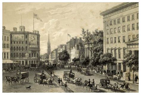 007 Broadway New York 1850 The Eno Collection Of New York City Nypl A