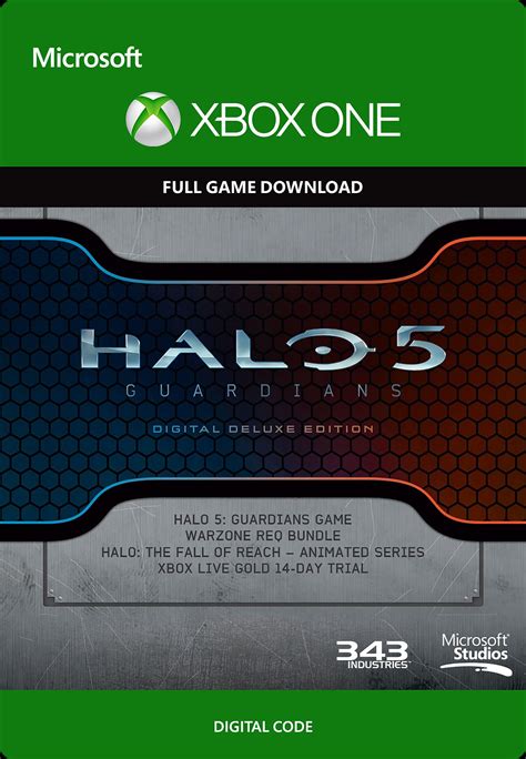 Halo 5 Guardians Digital Deluxe Microsoft Gamestop