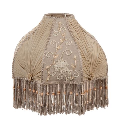 Rejuvenation offers a wide variety of lamp shades and covers. Victorian Style Fringe Lampshades at The Antique Lamp Co.
