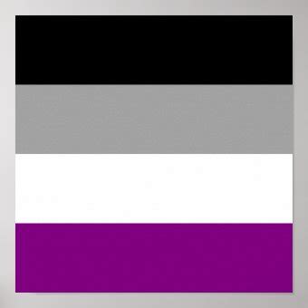 Asexuality Pride Flag Poster Zazzle