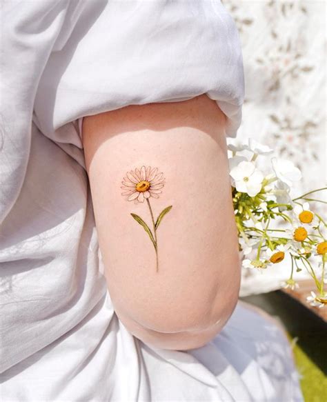 Truyền thống đó vẫn còn tồn tại và giữ gìn cho đến ngày nay. Hình Xăm Hoa Cúc Hoạ Mi Đẹp ️ Tattoo Hoa Cúc Mini Cute