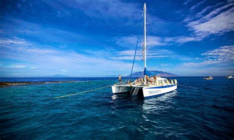 Enjoy Lahaina Hawaii On 50ft Trilogy V Sailing Catamaran Get