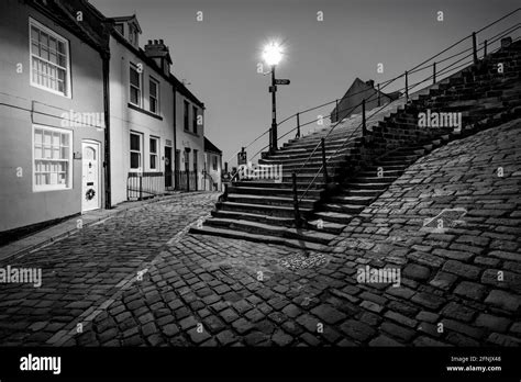 199 Steps At Whitby North Yorkshire Stock Photo Alamy