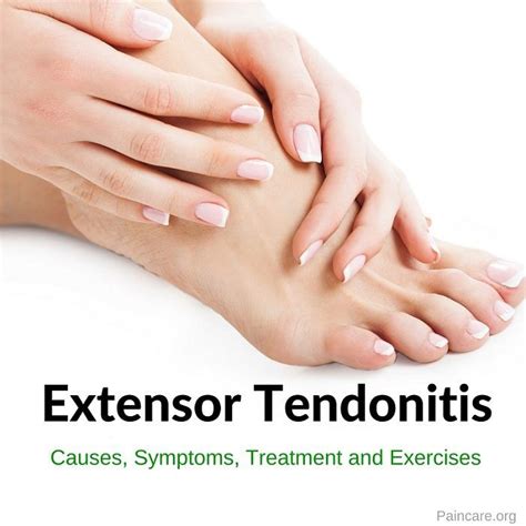 Extensor Tendonitis Causes Symptoms Treatment And Exercise Pain Care