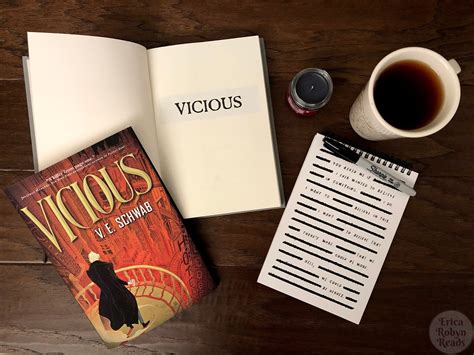 [book Review] Vicious By V E Schwab Erica Robyn Reads