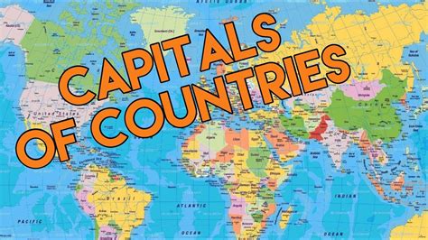 Can You Guess The Countries And Its Capitals Part1 Youtube