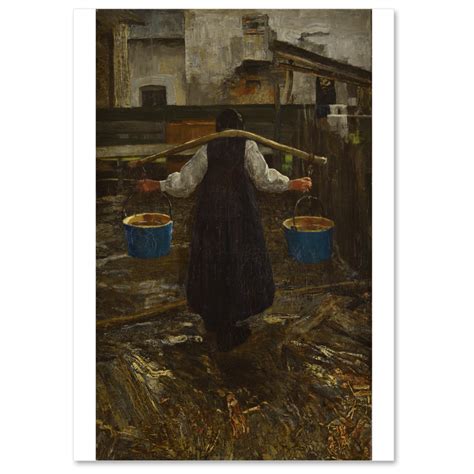 The Water Carrier 1886 1887 Postcard