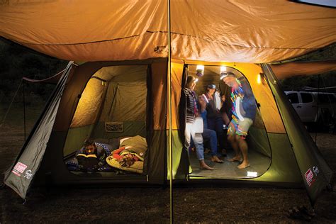 Coleman Instant Up Silver Gold And Dark Room Tents