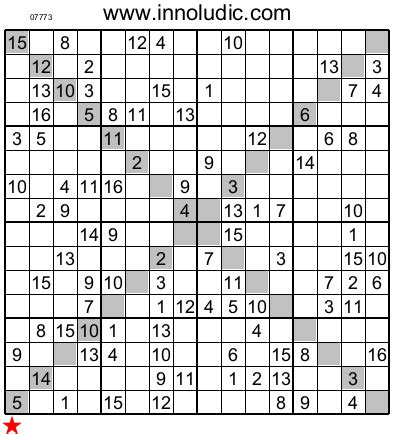 We have prepared several printable sudoku 16 x 16 of different levels: The Best sudoku 16×16 printable | Joann Website