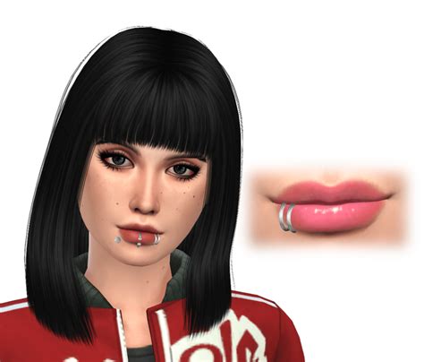 Best Lip Piercing Custom Content For The Sims 4 — Snootysims