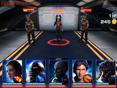 Star Wars Assault Team Palace Raid Battle 2 Normal Gameplay Youtube