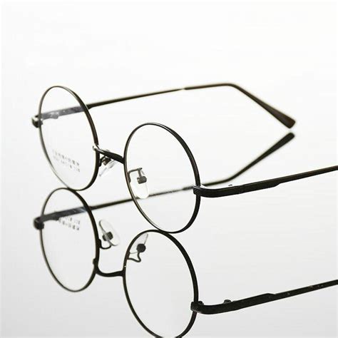 Fashion Wizard Eyeglasses High Grade Alloy Frame Men Women Round Eyeglasses Gold Glasses Frames