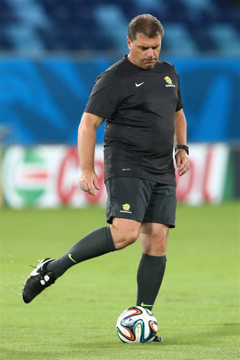 Postecoglou is married to georgia, who worked at south melbourne as a marketing height and weight 2021. Ange Postecoglou Photos Photos - Australia Training ...