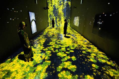 Immersive Interactive Installation In An Art Gallery In London Fubiz