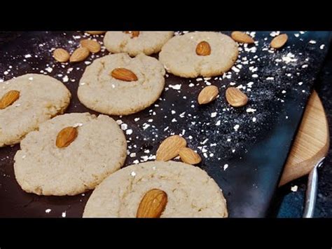 Eggless Wheat Oat And Almond Cookies No Oven Eggless Cookies Oat