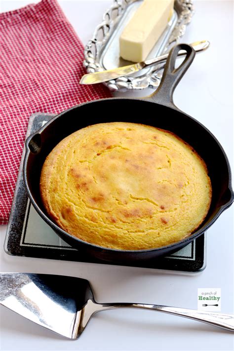 Corn pone also known as indian pone is a type of cornbread made from a thick. Southern Skillet Cornbread - A Pinch of Healthy