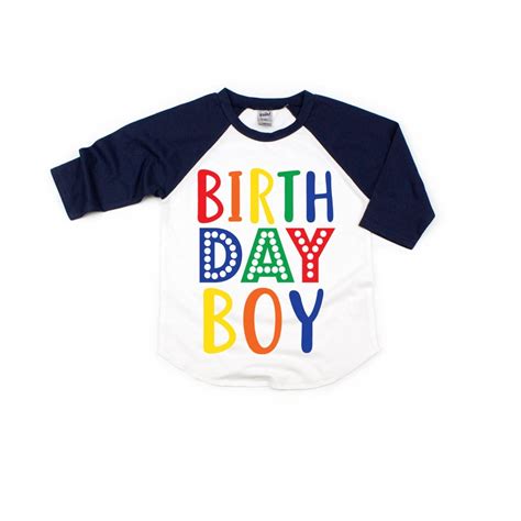 Birthday Boy Shirt Birthday Boy Boy Birthday Shirt 1st Etsy