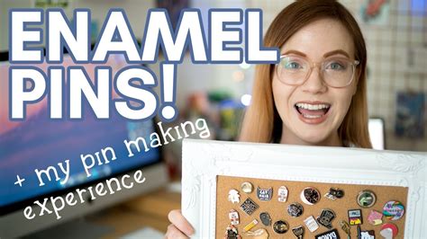 How To Design Enamel Pins My Pin Making Experience Youtube