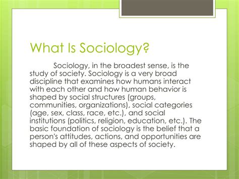 Ppt Introduction To Sociology Powerpoint Presentation Free Download Id2807462