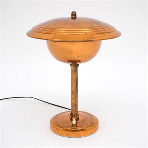Rare Copper Table Lamp By Stilnovo Circa 1950 Copper Table Copper