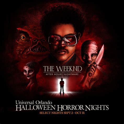 The Weeknd Themed Haunted House Coming To Halloween Horror Nights